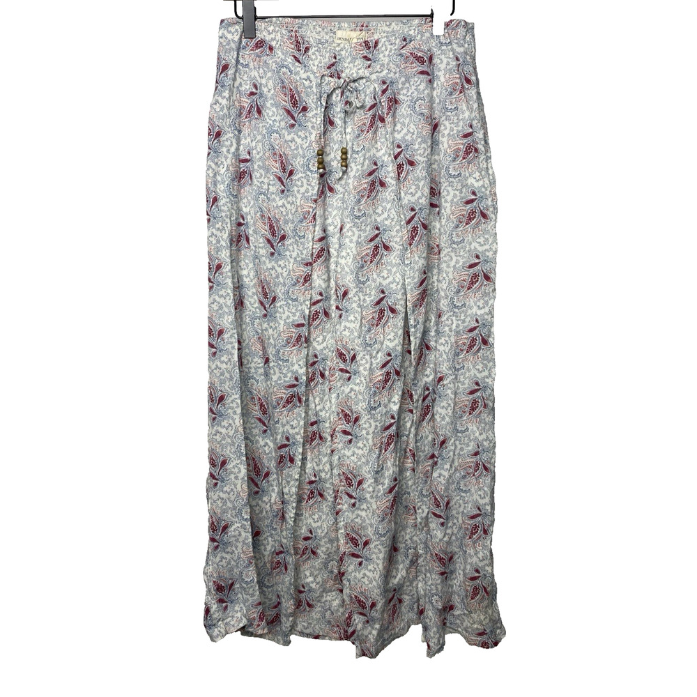 Denim & Supply Ralph Lauren Palazzo Wrap Pants Floral Wide Leg Women's Small